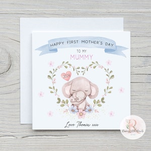 First Mothers Day card Happy Mothers Day card Happy Mother's Day card First Mother's Day Mummy card Mum card First Mothers Day card