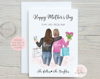 Mothers Day card Happy Mothers Day Special Mum Happy Mothers Day Personalised Mother's Day card Special Mum card Mothers Day Card