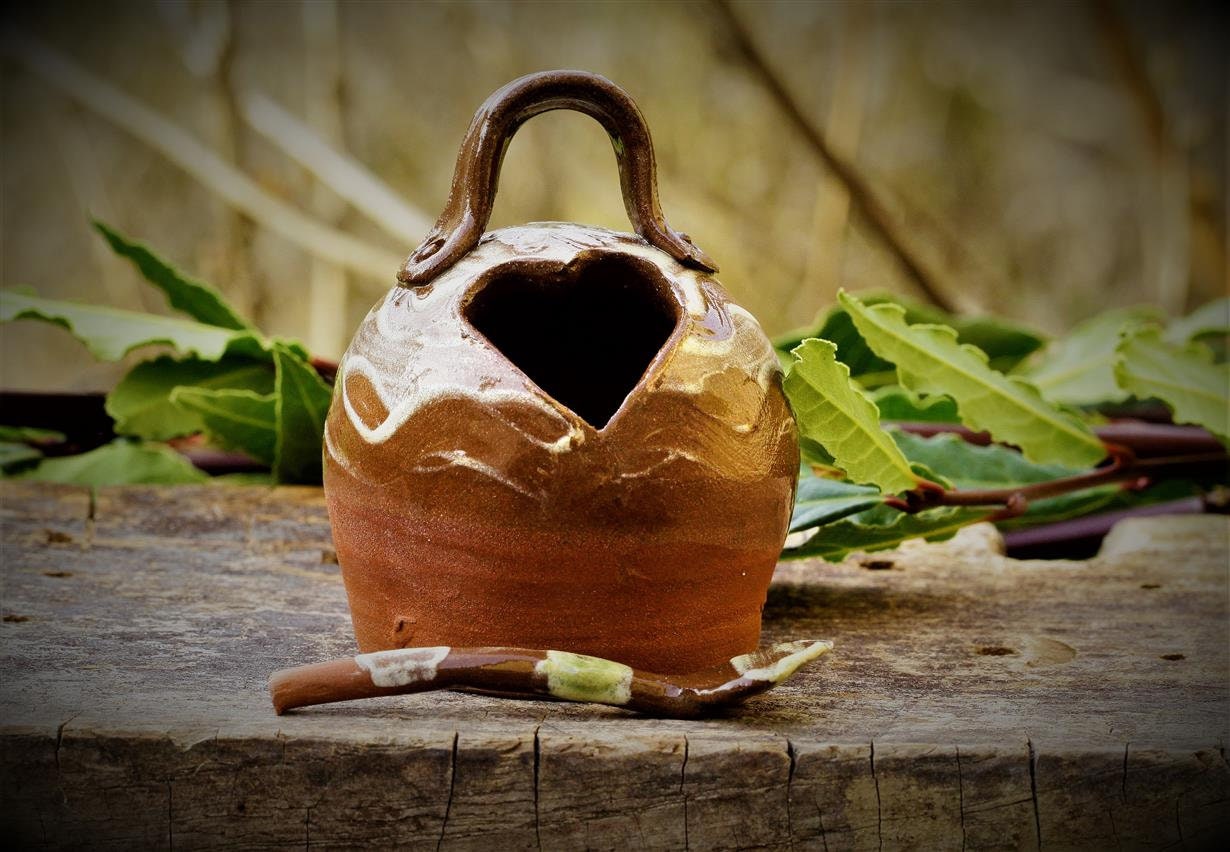 Mini Cave de Sel Poterie avec Le Coeur