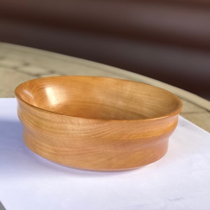 Hand turned cherry bowl