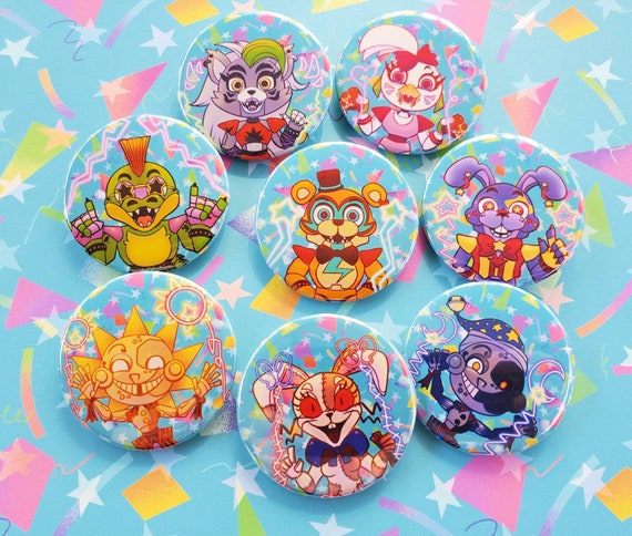 Fnaf Lolbit Pins and Buttons for Sale