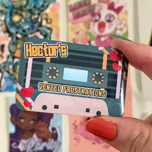 Buttons Date Everything Cassettes | 40x60mm Rectangle