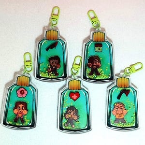 Mouthwashing  Shaker Charms | 3.5in Acrylic