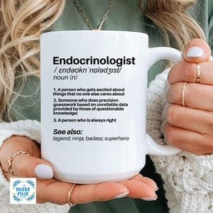 Endocrinologist Definition mug , Endocrinology Coffee Mug , Appreciation gifts , Thank you gift , Birthday, Retirement, Graduation gifts