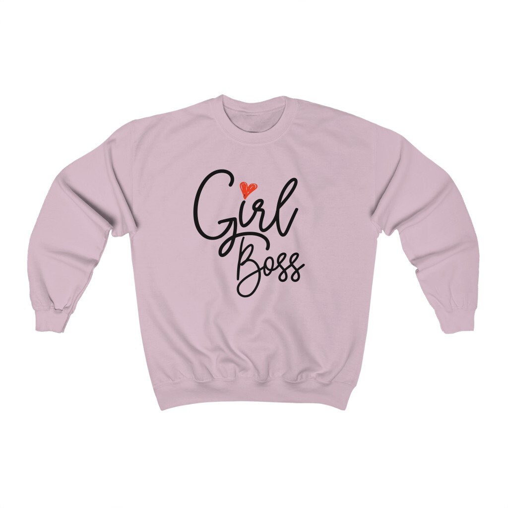 Girl Boss Sweatshirt Ondernemer Shirt Feministische Etsy Nederland