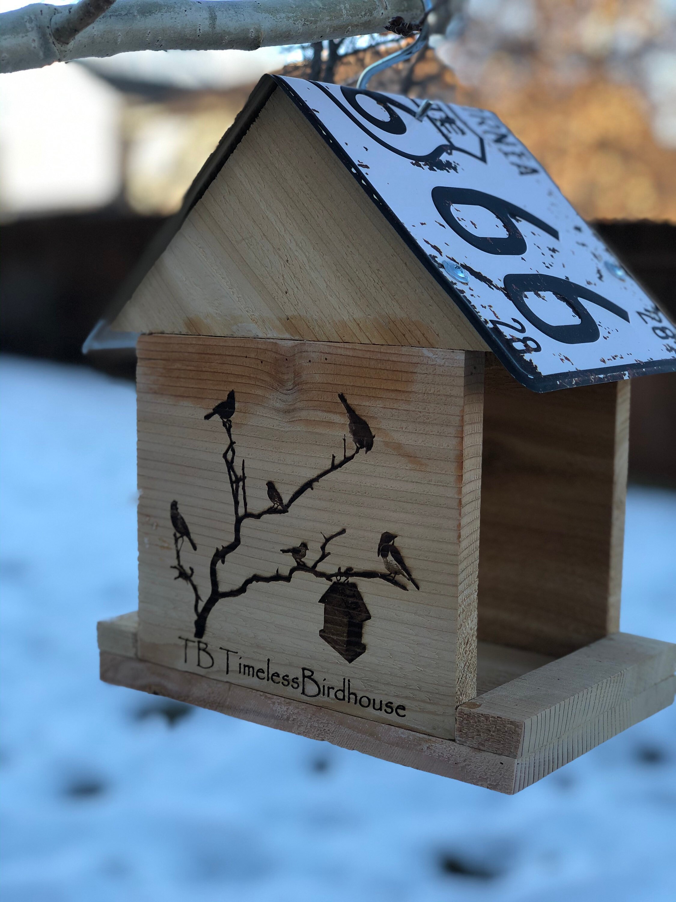 California Custom bird feeder with Two Sided laser engraved Etsy