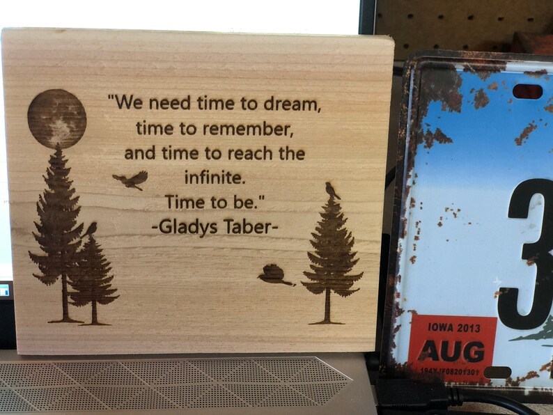 Single Sided Engraving All cedar custom engraved bird feeders