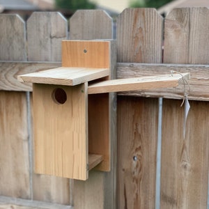 Western Bluebird Birdhouse- All cedar custom Engraved