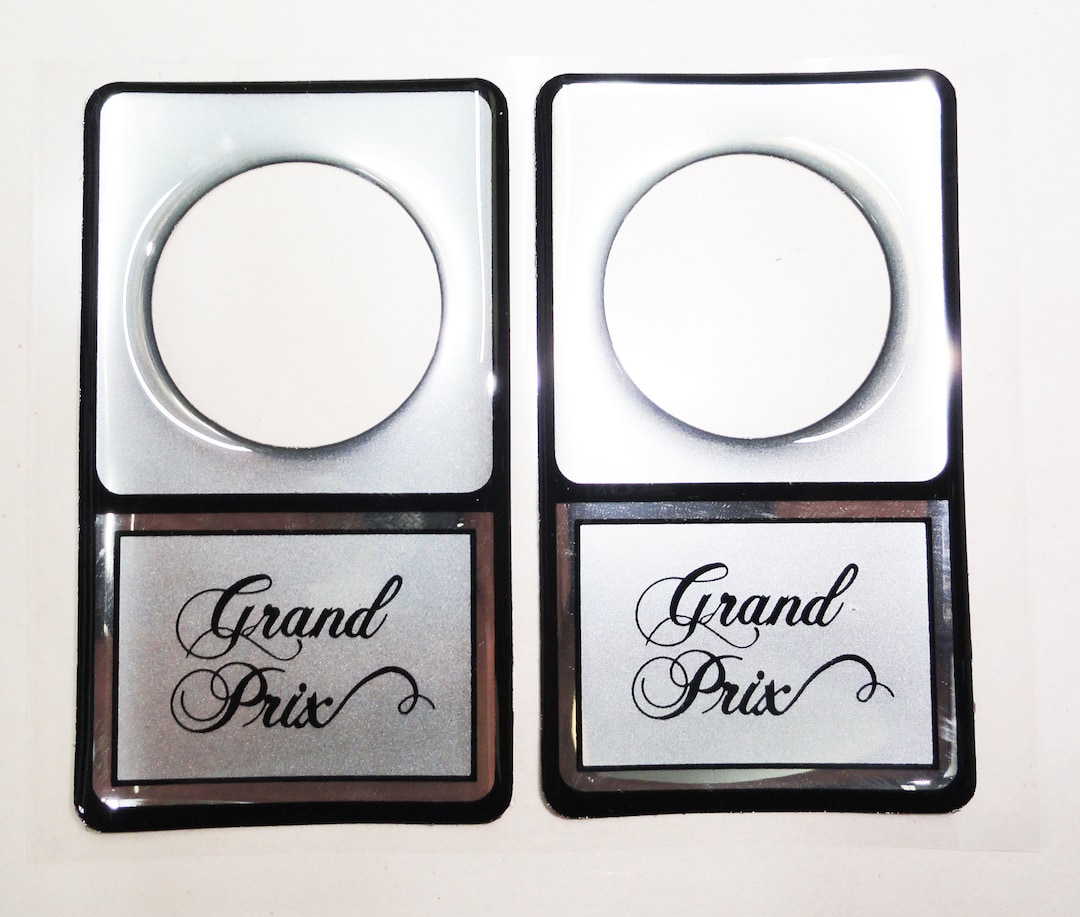 Vintage 80's 90's Automotive Door Lock Scratch Guard Accent Trim GRAND