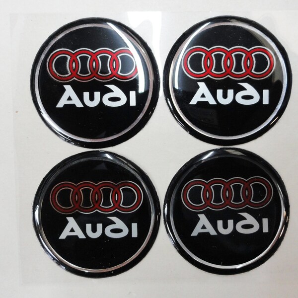 Audi Center Cap Stickers Etsy