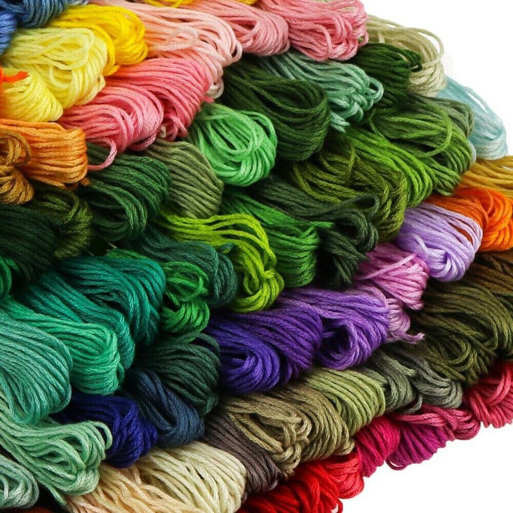 Embroidery Thread Skeins Embroidery Floss 100 Skeins Etsy