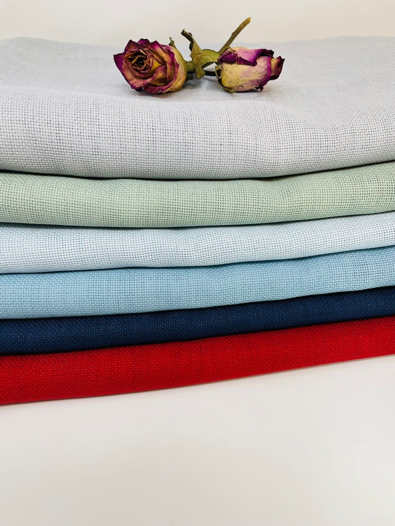 16 Count Cross Stitch Fabric Soft Aida Cloth Easy to Stitch Etsy