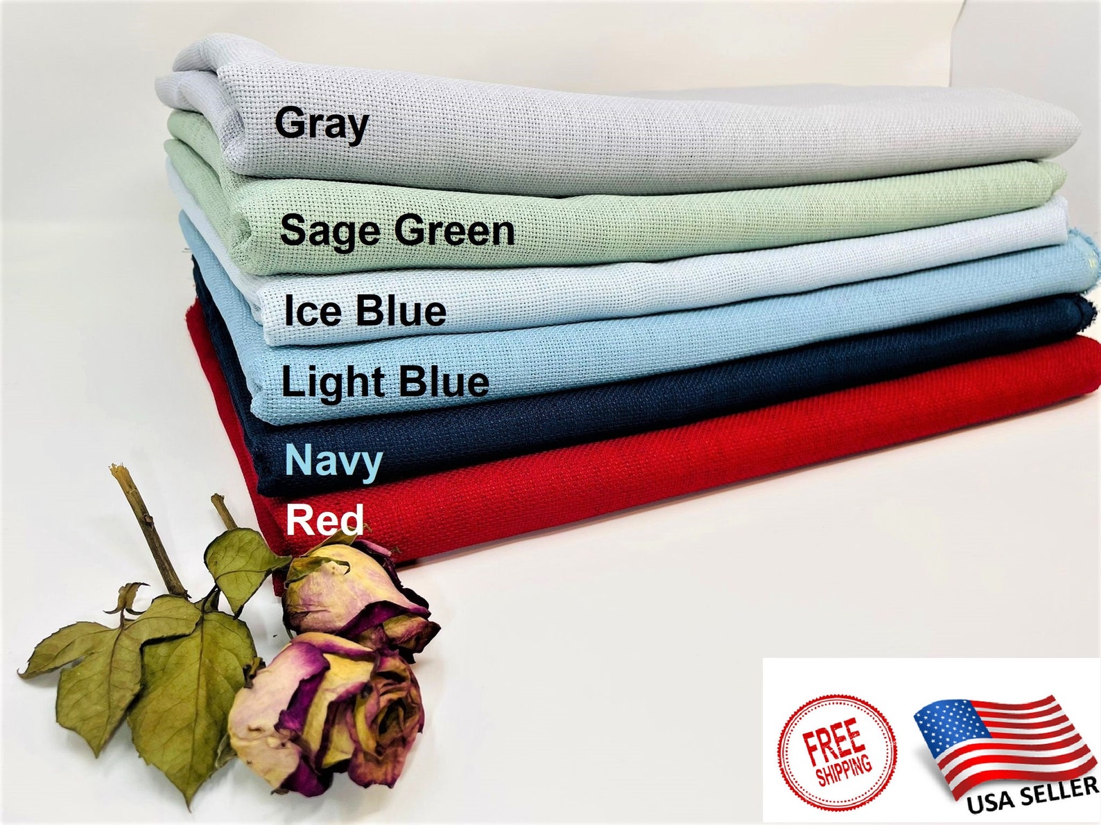 16 Count Cross Stitch Fabric Soft Aida Cloth Easy to Stitch Etsy