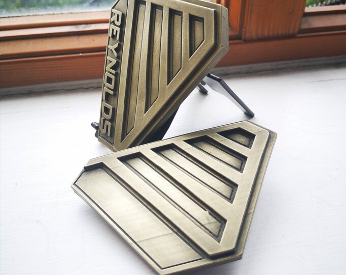 Irish Justice Badge Belt COMBO Judge Dredd