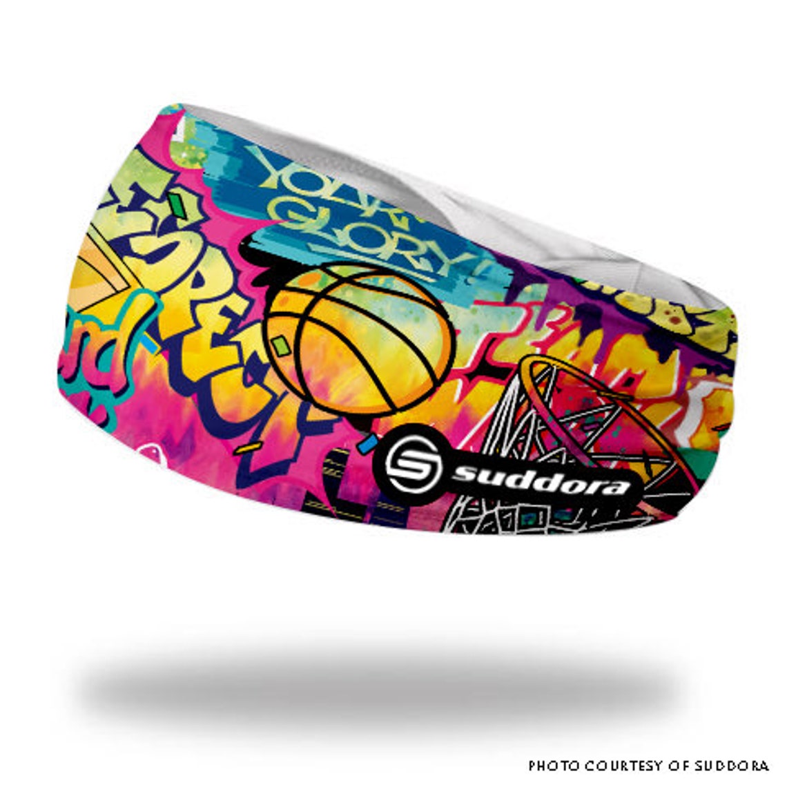 Premium Basketball Tie Dye Headband 3.5 Tapered Etsy