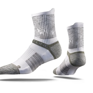 Basketball Graffiti Unisex Mid Socks for Men & Women, Gray Graffiti Basketball Socks, Basketball Gift for Boyfriend, Makes a Great Gift!