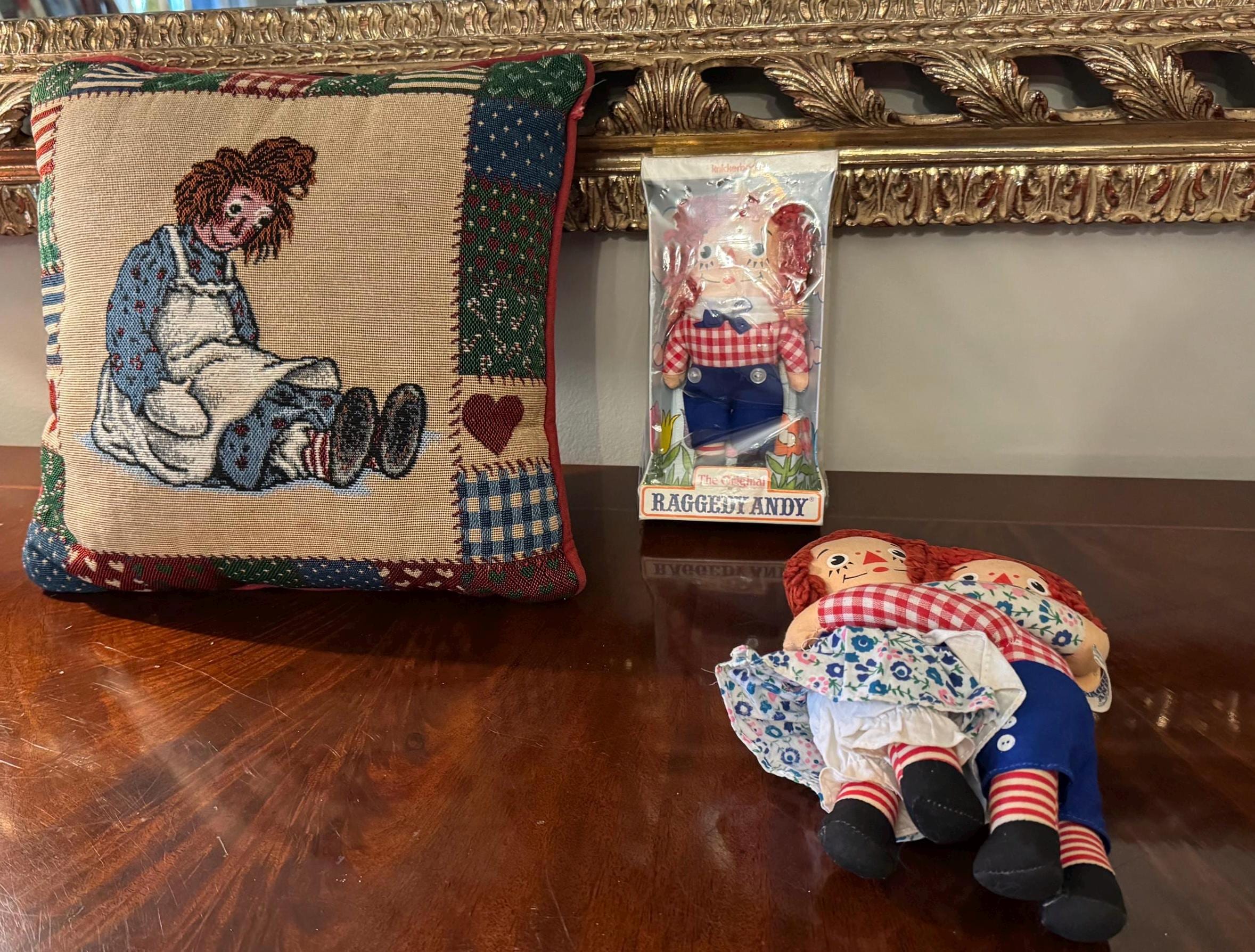 Raggedy Ann and Andy Toy Box - Etsy