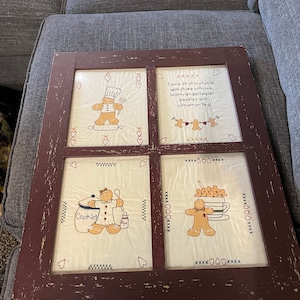 Gingerbread wall hanging