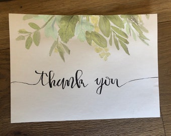 Thank You Card