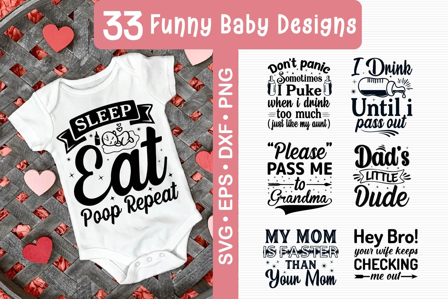 Funny Baby Quotes Svg Bundlenewborn Sayingstoddler Cut - Etsy Hong ...