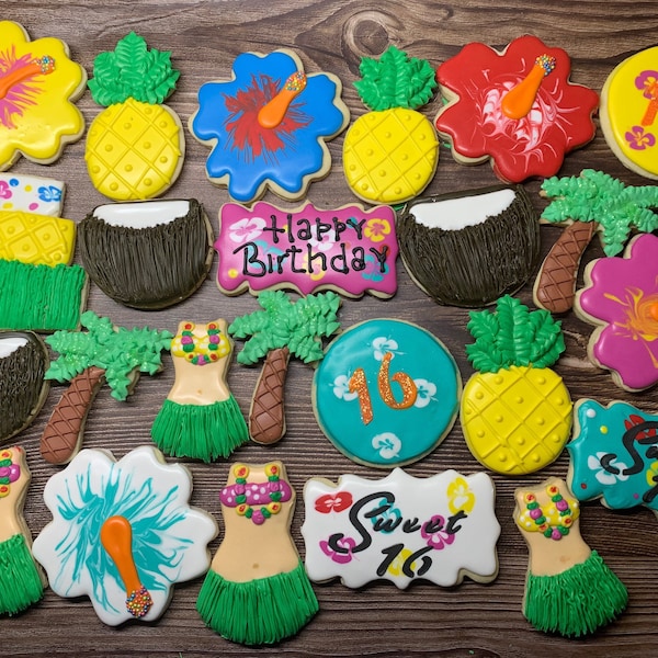 Hawaiian Cookie Etsy