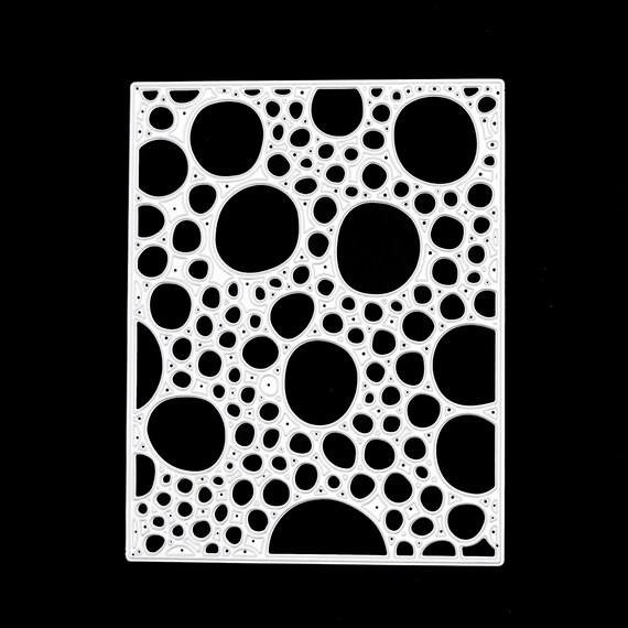 Matrices De Découpe En Métal En Forme De Bande à Pois Pour Scrapbooking