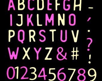 Alphabet Number Cutting Dies | Uppercase Letters & Numbers Card Making Set