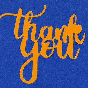 Een 'Dank u' Sentiments Metal Cutting Matrijs, Craft Stencil, Card Making, Paper Crafts, Scrapbooking A5