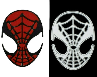 Spider-Man Metal Cutting Die, Stencil, Marvel, Superhero, Spiderman, Cutting Stencil, Card Making, Scrapbooking, Paper Crafts, A6