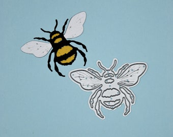 Beehives Metal Die Cut Stencil Buzzing Bees Jeanine/'s Art Craft Cutting Dies