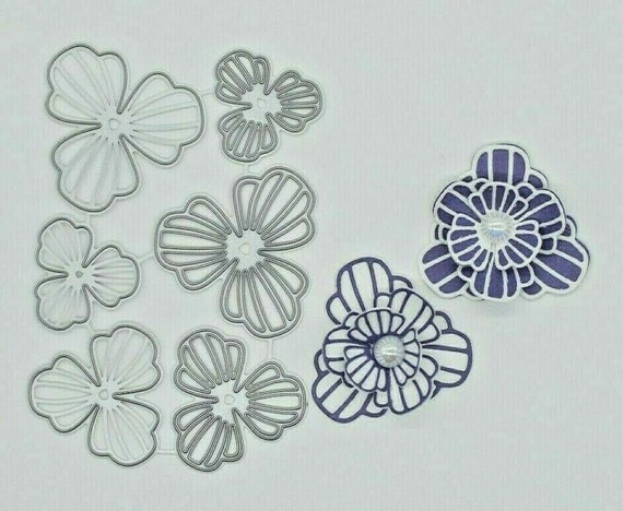 GLOBLELAND Matrices De Découpe 3D Pour La Fabrication De Cartes Boîte Lumineuse Féerique 3D En Métal Matrices De Découpe Modèles Pour Scrapbooking