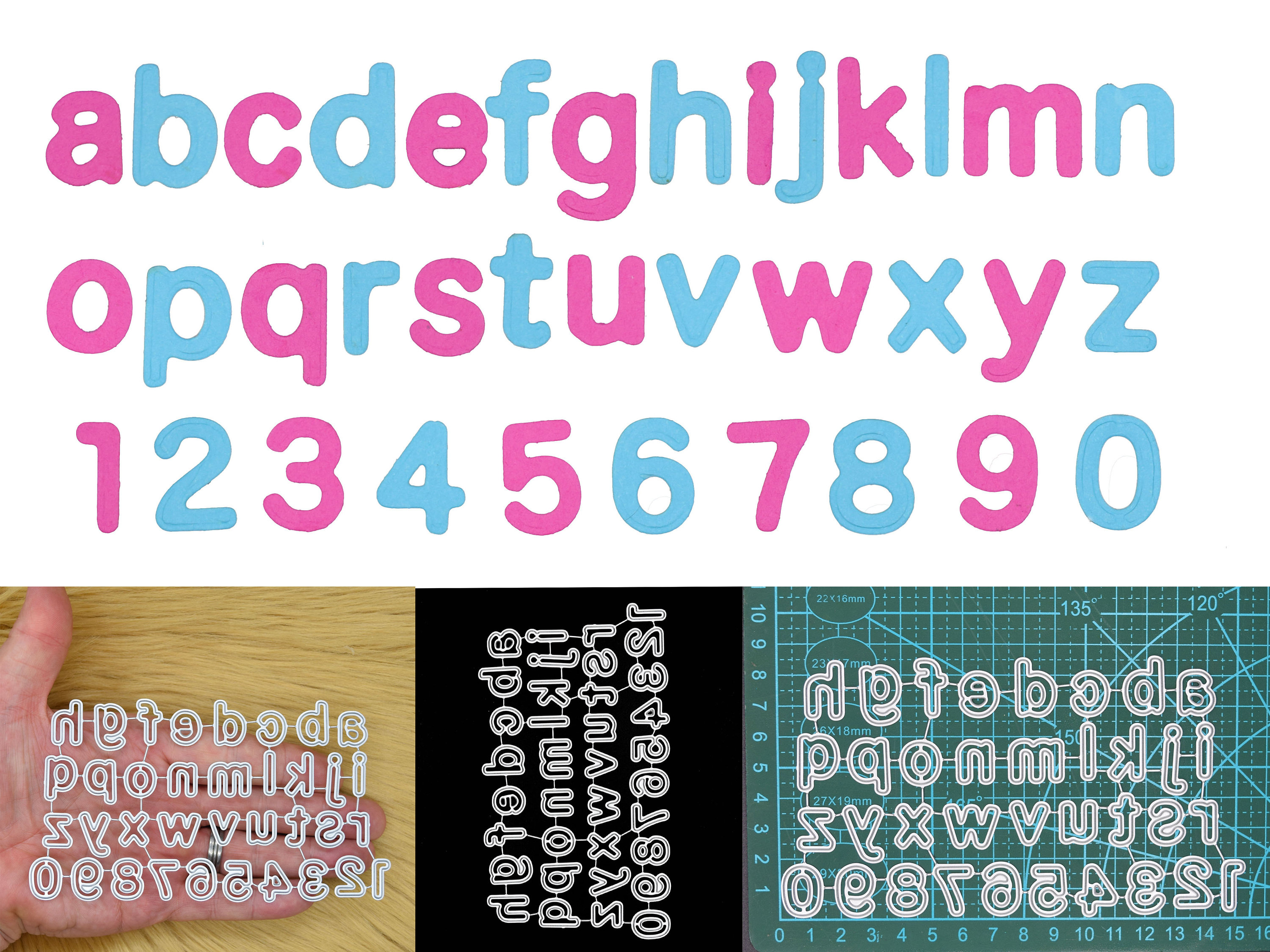Sizzix alphabet set - Etsy 日本
