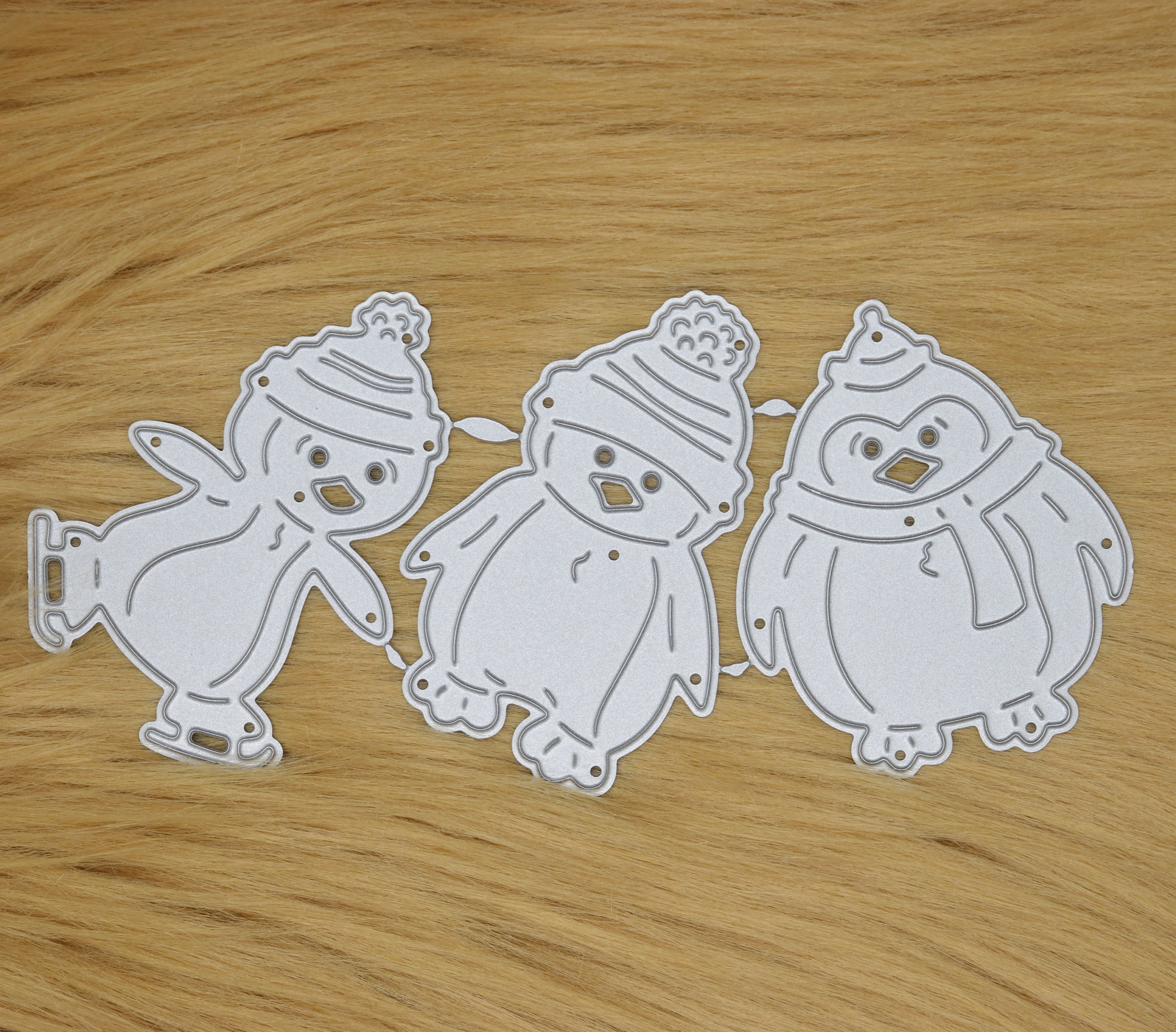 Libro Da Colorare Dei Pinguini Di Natale Illustrazione Vettoriale - Foto 8