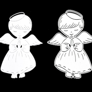 Angel Praying Metal Cutting Mold, Stencil, Card Making, Paper Crafts, Scrapbooking F2