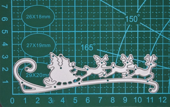 Merry Christmas Rentier Stanzschablonen Aus Metall – Für DIY Karten, Scrapbooking & Basteln