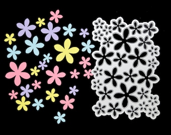 28 Flowers Petal Metal Cutting Die, Card making, Paper Craft, Scrapbooking, Photo Albums I3