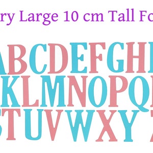 Set di fustelle in metallo con alfabeto completo molto grande da 10 cm (4 pollici), tutte le 26 lettere, lettere, creazione di cartoline, stencil per scrapbooking, lavori con la carta, H4