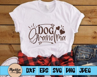 Download Dog Grandma Svg Etsy PSD Mockup Templates