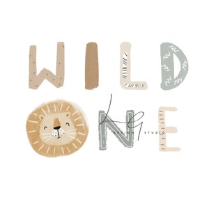 The pride, Lion, Wild, safari, little wild one, PNG sublimation file, Transfer, Heat transfer design