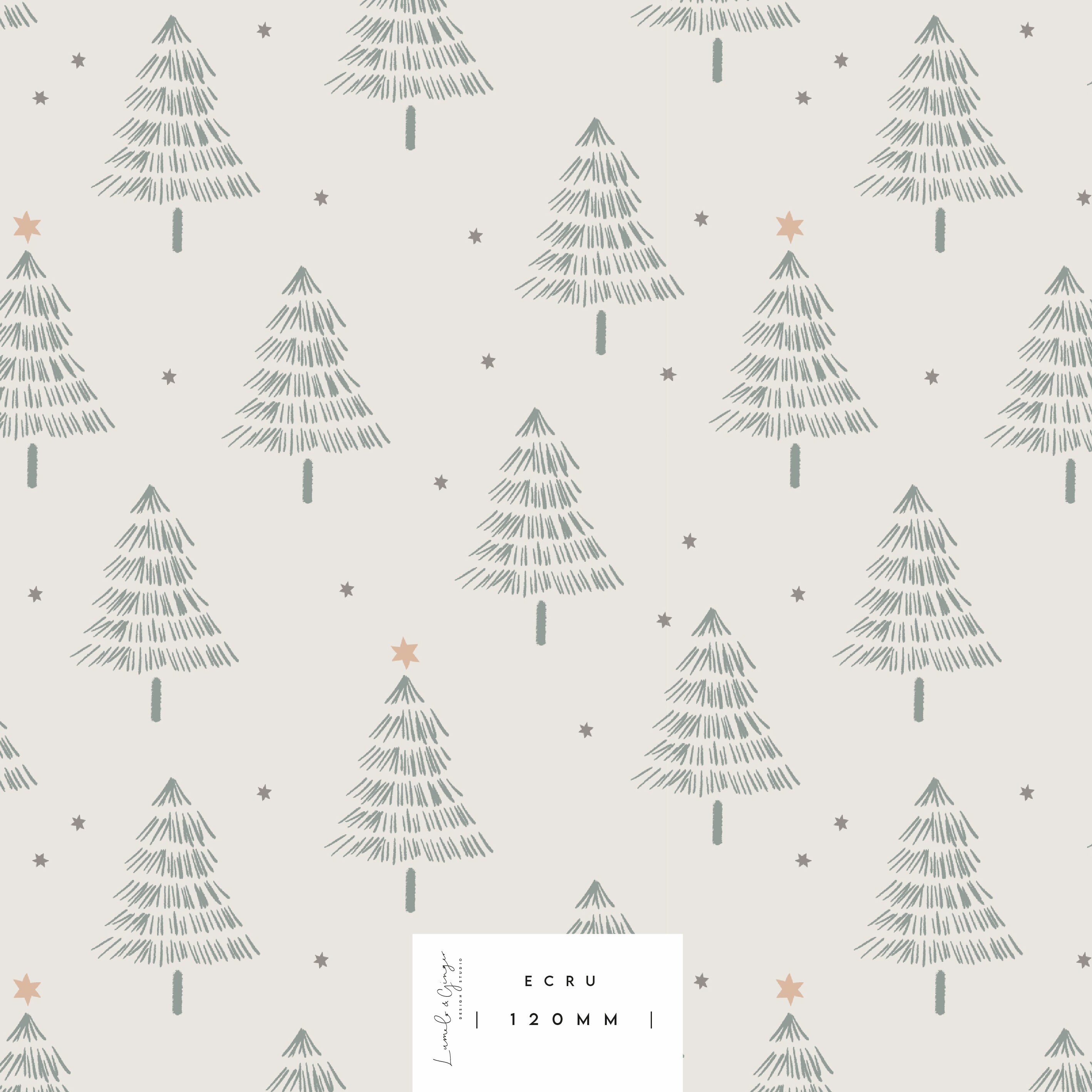 Spruce Tree Repeating Pattern Scandinavian, Christmas Tree, Spruce, Simple, Minimal, Unisex Simple ...