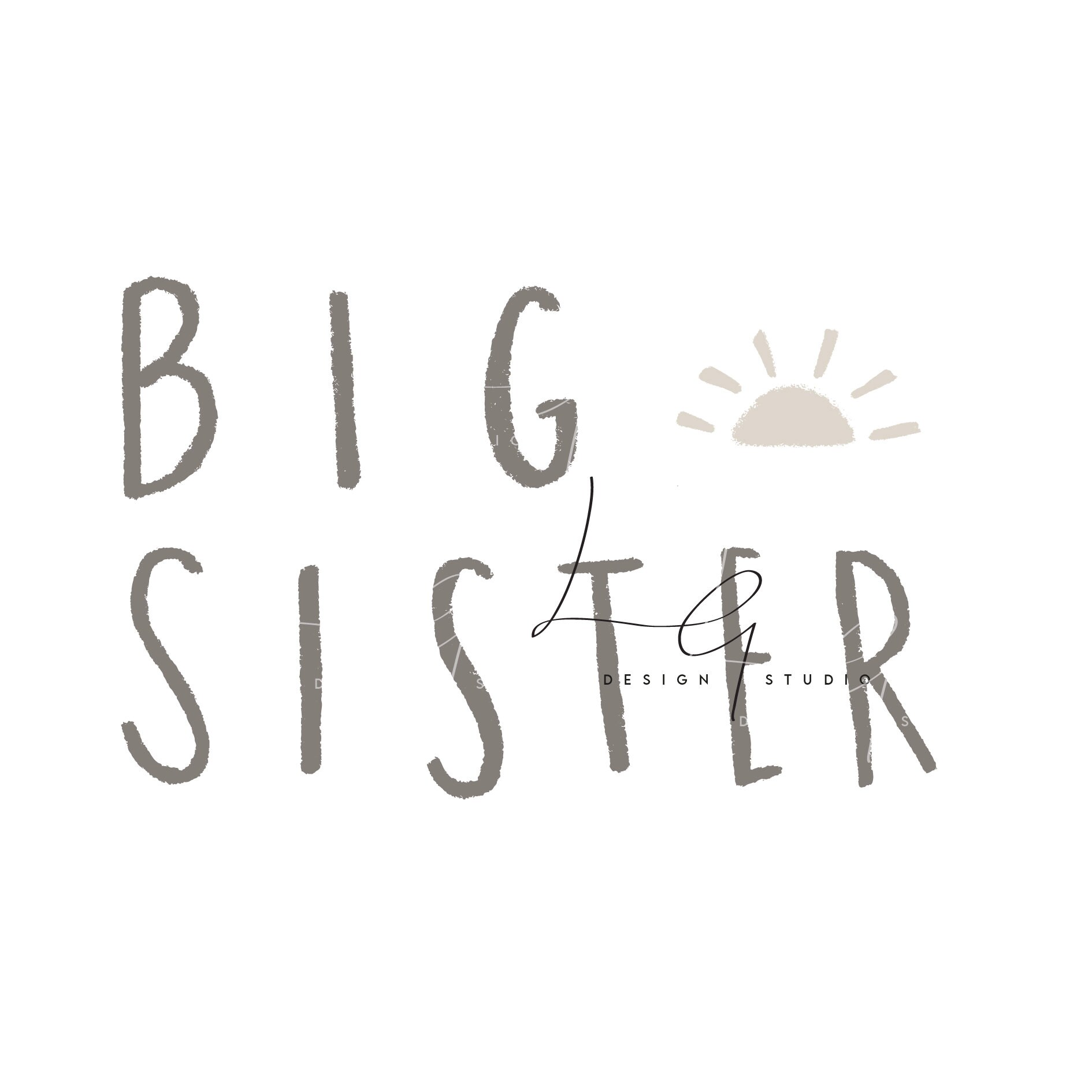 Big sister, sibling, announcement,  new baby, unisex, new arrival, cute, reveal, PNG sublimation file, Transfer, Heat transfer design