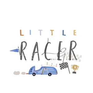 レースカー、チャンピオン、トロフィー、トラック、子供服、グラフィック、アートワーク、PNG昇華ファイル、転写、熱転写デザイン