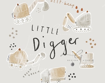 Train, Choo Choo, excavatrice, excavatrice, camion, chemin de fer, oeuvre d'art, fichier de sublimation PNG, transfert, conception de transfert de chaleur, vêtements pour enfants