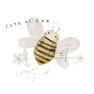 Cute as can bee, meadow, flower, bees PNG sublimation file, Transfer, Heat transfer design