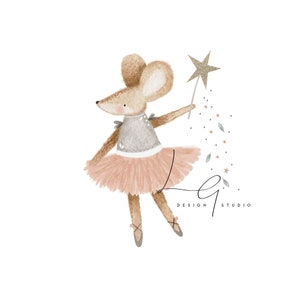 Mouse ballerina Single princess fairy fabric PNG sublimation file, Transfer, Heat transfer design