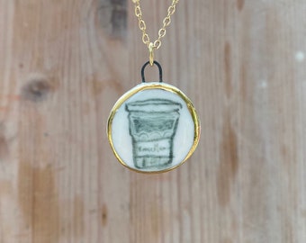 Bonne Maman Ceramic Pendant