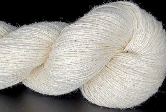 75/25 Cotton/Wool, Fingering Weight, Undyed Yarn