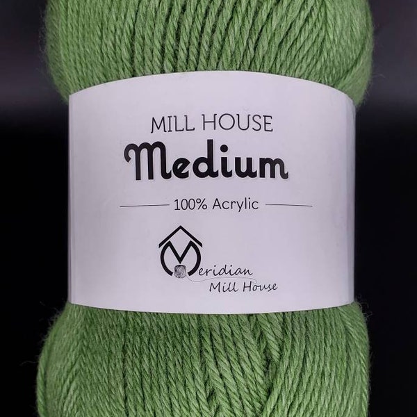 Medium Yarn, 100% Acrylic, Made in the USA