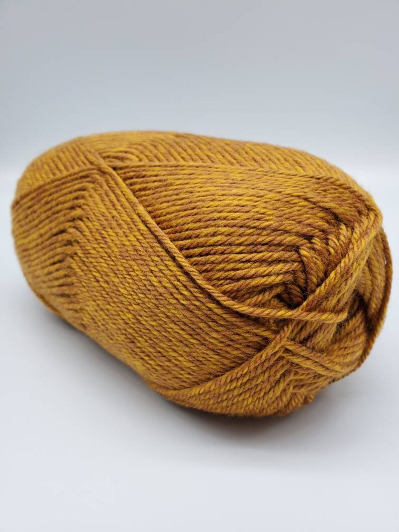 Heathered Worsted Yarn 100% Acrylic Made in the USA - Etsy