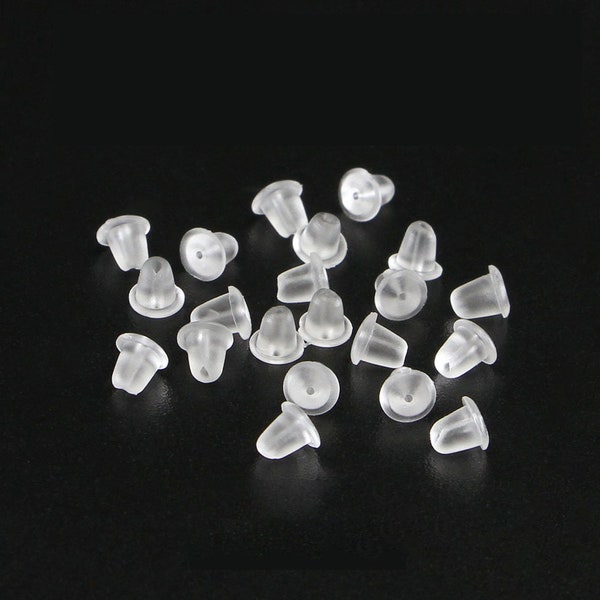 200 (100 pairs) of Silicone Earring Backings